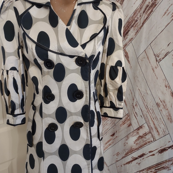 CC COUTURE TRENCH COAT SIZE XSMALL - Picture 2 of 9